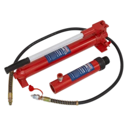 Sealey 10 Tonne SuperSnap® Push Ram With Pump & Hose Assembly
