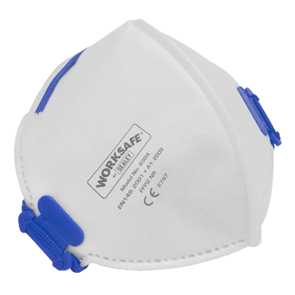 Sealey FFP2 Fold Flat Mask - Pack Of 3 3 Sealey FFP2 Fold Flat Mask - Pack Of 3 - Image 3