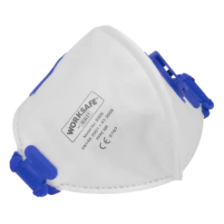 Sealey FFP2 Valved Fold Flat Mask - Pack Of 3