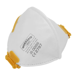 Sealey FFP1 Fold Flat Mask - Pack Of 10