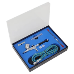 Sealey Gravity Feed Air Brush Kit -Bodyshop Store AB9321 DFC0122392 1