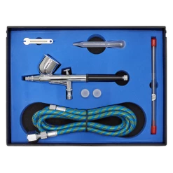 Sealey Gravity Feed Air Brush Kit -Bodyshop Store AB9321 STRAIGHT DFC0149607 1