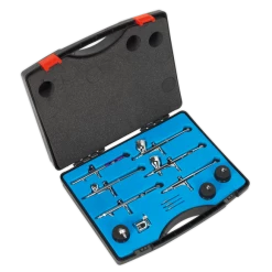 Sealey 10pc Mini Air Brush Kit Gravity/Suction Feed