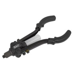 Sealey Heavy-Duty Compact Riveter With Collection Bowl