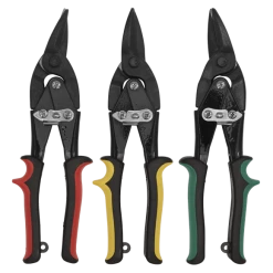 Sealey 3pc Aviation Tin Snip Set -Bodyshop Store AK6907.V2 STRAIGHT DFC0625095