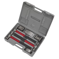 Sealey 7pc Drop-Forged Panel Beating Set With Fibreglass Shafts -Bodyshop Store CB707.V2 IN CASE PIC2 DFC0213248