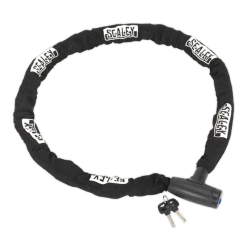 Sealey 10mm X 1.5m Motorcycle Chain Lock