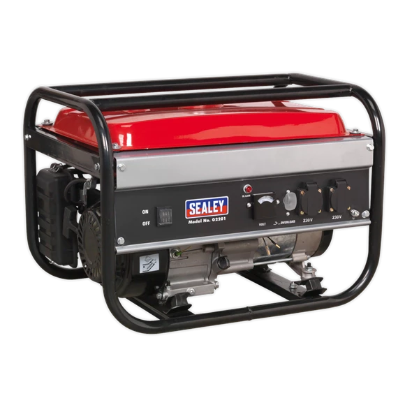 Sealey 2200W 230V Generator 6.5hp - 4-Stroke Engine 1 Sealey 2200W 230V Generator 6.5hp - 4-Stroke Engine