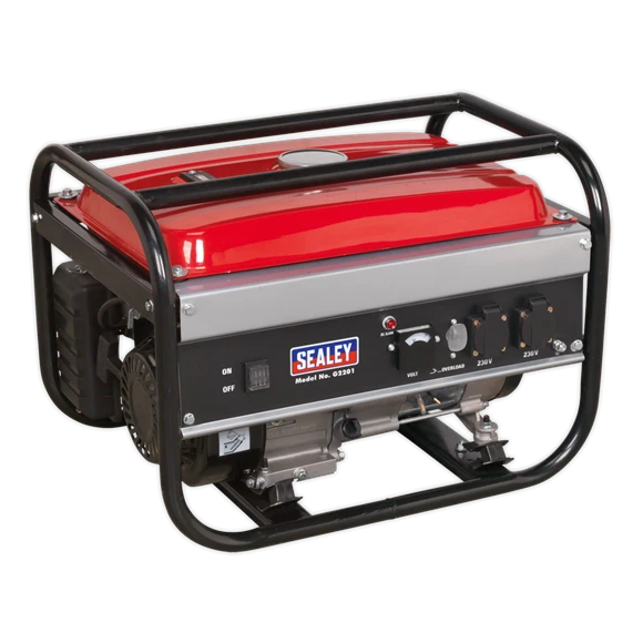 Sealey 2200W 230V Generator 6.5hp - 4-Stroke Engine 6 Sealey 2200W 230V Generator 6.5hp - 4-Stroke Engine - Image 6