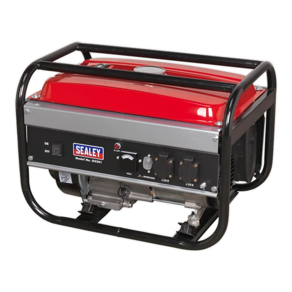 Sealey 2200W 230V Generator 6.5hp - 4-Stroke Engine 4 Sealey 2200W 230V Generator 6.5hp - 4-Stroke Engine - Image 4