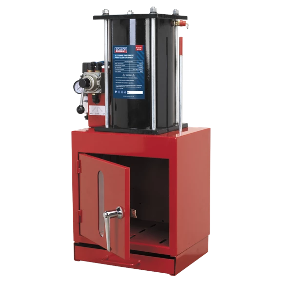 Sealey 2.2tonne Pneumatic Paint Can Crusher 6 Sealey 2.2tonne Pneumatic Paint Can Crusher - Image 6
