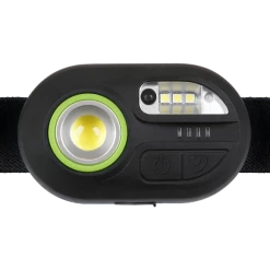 Sealey 3W COB LED & 1W SMD LED Rechargeable Headlight With Auto-Sensor 8 Sealey 3W COB LED & 1W SMD LED Rechargeable Headlight With Auto-Sensor -Bodyshop Store HT300R FRONT PANEL DFC1213138