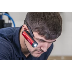 Sealey 2.5W SMD LED Rechargeable Head Torch -Bodyshop Store HT301R ACT IN USE CLOSE DFC1317503