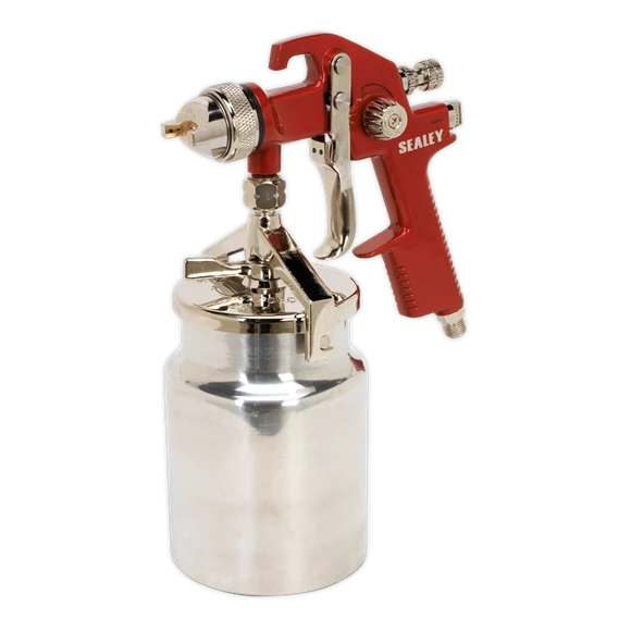 Sealey Workshop Series HVLP Suction Feed Spray Gun - 1.7mm Set-Up 3 Sealey Workshop Series HVLP Suction Feed Spray Gun - 1.7mm Set-Up - Image 3