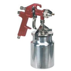 Sealey Workshop Series HVLP Suction Feed Spray Gun - 1.7mm Set-Up 7 Sealey Workshop Series HVLP Suction Feed Spray Gun - 1.7mm Set-Up -Bodyshop Store HVLP740 PIC 2 1