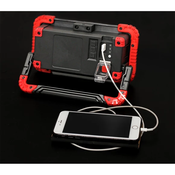 Sealey 20W COB LED Rechargeable Floodlight With Wireless Speakers & Power Bank 2 Sealey 20W COB LED Rechargeable Floodlight With Wireless Speakers & Power Bank - Image 2