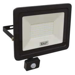 Sealey 100W SMD LED Extra Slim Floodlight With PIR Sensor