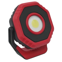 Sealey 360° 14W COB LED Rechargeable Pocket Floodlight With Magnet - Red