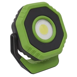 Sealey 360° 14W COB LED Rechargeable Pocket Floodlight With Magnet - Green