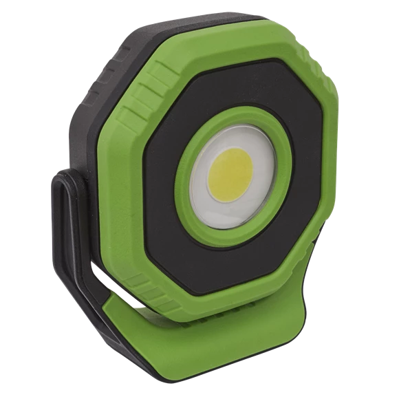 Sealey 360° 14W COB LED Rechargeable Pocket Floodlight With Magnet - Green 5 Sealey 360° 14W COB LED Rechargeable Pocket Floodlight With Magnet - Green - Image 5
