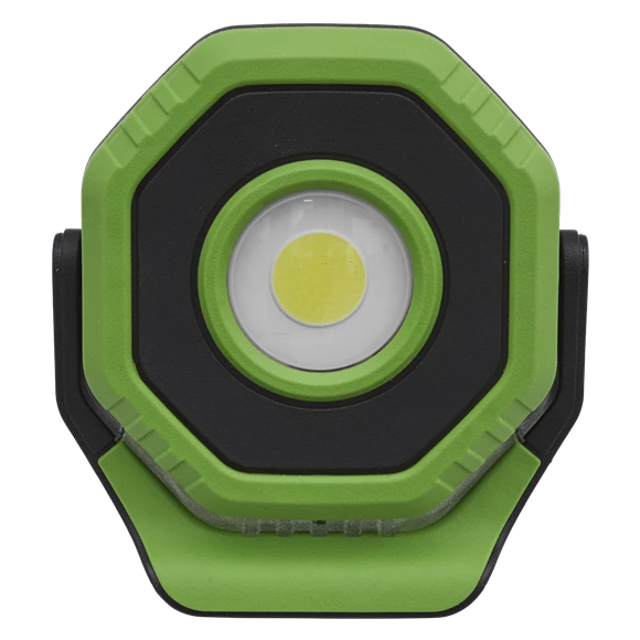 Sealey 360° 14W COB LED Rechargeable Pocket Floodlight With Magnet - Green 3 Sealey 360° 14W COB LED Rechargeable Pocket Floodlight With Magnet - Green - Image 3