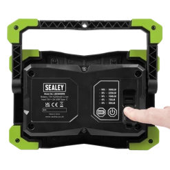 Sealey 30W COB LED Portable Floodlight And Power Bank 11 Sealey 30W COB LED Portable Floodlight And Power Bank -Bodyshop Store LED3000PB CHARGING PORT DFC1213229
