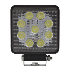 Sealey 27W SMD LED Square Worklight With Mounting Bracket -Bodyshop Store LED3S STRAIGHT DFC0203014 1