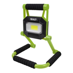 Sealey 10W COB LED Rechargeable Portable Floodlight - Fold Flat -Bodyshop Store LEDFL10W PIC2 DFC0872622