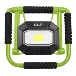 Sealey 20W COB LED Rechargeable Portable Floodlight - Fold Flat 8 Sealey 20W COB LED Rechargeable Portable Floodlight - Fold Flat -Bodyshop Store LEDFL20W FOLDED STRAIGHT DFC0872649