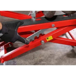 Sealey 500kg Scissor Motorcycle Lift With Frame Supports -Bodyshop Store MC4500 ACT SAFETY LOCK