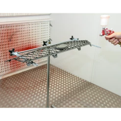 Sealey Spray Booth Stand -Bodyshop Store MK61 ACT IN USE CLOSE UP DFC0234447 1