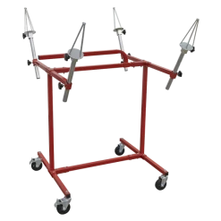 Sealey Alloy Wheel Painting/Repair Stand - 4 Wheel Capacity