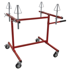 Sealey Alloy Wheel Repair/Painting Stand - 4-Wheel Capacity
