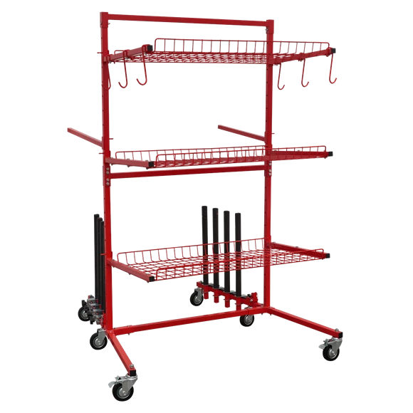 Sealey Parts Cart With Panel Train 1 Sealey Parts Cart With Panel Train