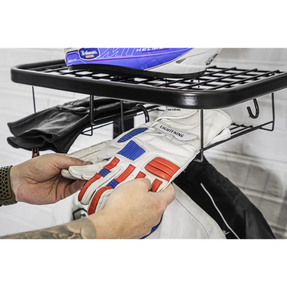 Sealey Freestanding Motorcycle Helmet & Gear Tidy 6 Sealey Freestanding Motorcycle Helmet & Gear Tidy - Image 6