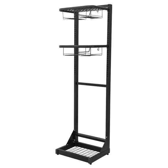 Sealey Freestanding Motorcycle Helmet & Gear Tidy 2 Sealey Freestanding Motorcycle Helmet & Gear Tidy - Image 2