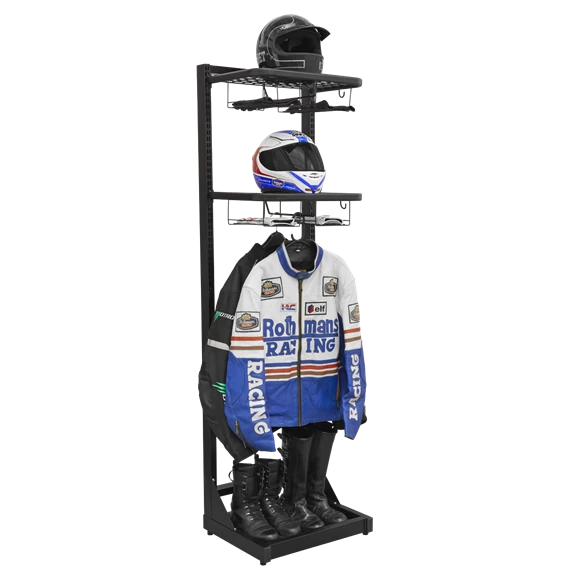 Sealey Freestanding Motorcycle Helmet & Gear Tidy 3 Sealey Freestanding Motorcycle Helmet & Gear Tidy - Image 3