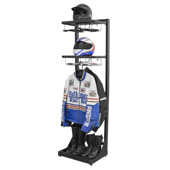 Sealey Freestanding Motorcycle Helmet & Gear Tidy 4 Sealey Freestanding Motorcycle Helmet & Gear Tidy - Image 4