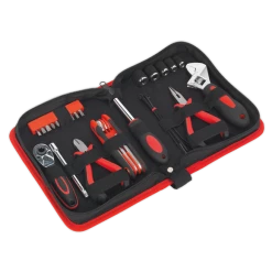 Sealey 28pc Compact Motorcycle Tool Kit -Bodyshop Store MS164 1