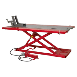Sealey 680kg Air/Hydraulic Mini Tractor/Quad/Motorcycle Lift -Bodyshop Store MT680.V4 LESS RAMPS 1