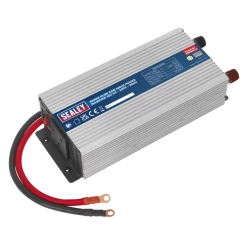 Sealey 1000W Pure Sine Wave Power Inverter 12V DC - 230V ~ 50Hz -Bodyshop Store PSI1000.V2 DFC1103990 1