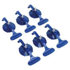 Sealey 6pc Suction Clamp Set