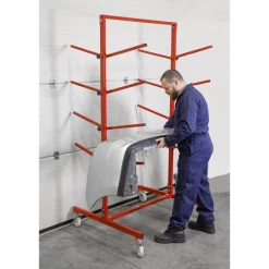 Sealey 4-Level Bumper Rack 8 Sealey 4-Level Bumper Rack -Bodyshop Store RE55.V7 ACT IN USE DFC1019819