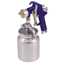 Sealey Suction Feed Spray Gun 1.7mm Set-Up