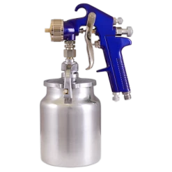 Sealey Suction Feed Spray Gun 1.7mm Set-Up -Bodyshop Store S717 STRAIGHT DFC0161348