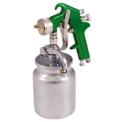 Sealey Suction Feed Spray Gun 2.5mm Set-Up