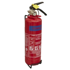 Sealey 1kg Dry Powder Fire Extinguisher -Bodyshop Store SDPE01 DFC1279114 1