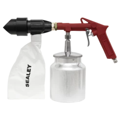 Sealey Air Recirculating Sandblasting Kit -Bodyshop Store SG10E STRAIGHT DFC1156637