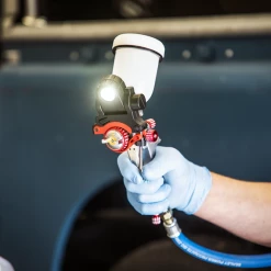 Sealey 5W SMD LED Rechargeable Spray Gun Light -Bodyshop Store SGL01 ACT IN USE PIC2 DFC1192064 1