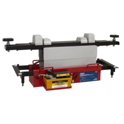 Sealey 2 Tonne Air Jacking Beam With 1.6m Extending Arms & Flat Roller Supports